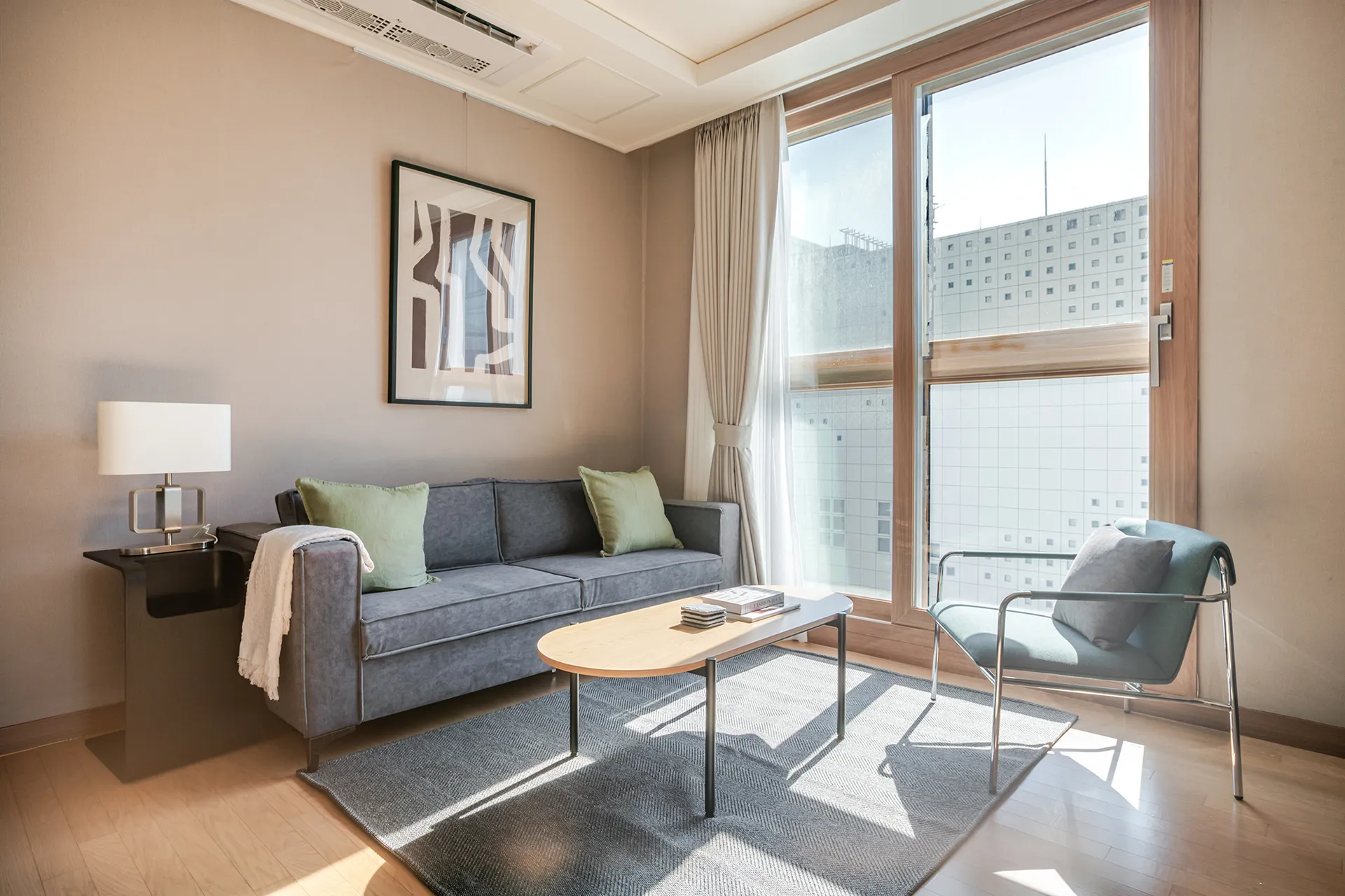 High-Floor Two-Bedroom Home in Sangam-dong